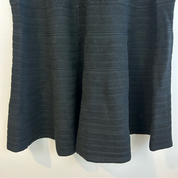 MWT Mossimo Black Knit Stretch Short Sleeve Fit & Flare Dress Size XXL - Picture 8 of 8